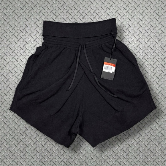 Nike Every Stitch Considered High Waist Womens Black Shorts - Picture 1 of 6